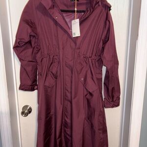 NWT Quince Weather Proof Rain Trench Coat